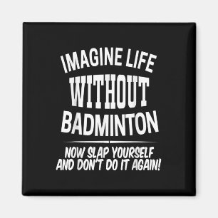 Badminton Mannen En Vrouwen Shuttle Speler Kindere Magneet
