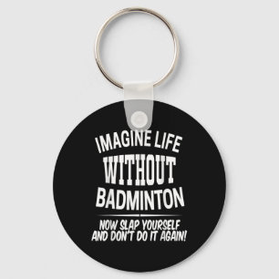 Badminton Mannen En Vrouwen Shuttle Speler Kindere Sleutelhanger
