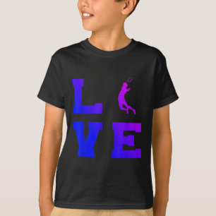 Badminton Mannen vrouwen Badminton Player Shuttle T-shirt