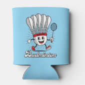 Badminton Mascot Classic Blikjeskoeler (Achterkant)