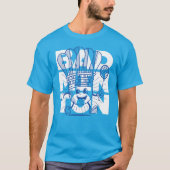 Badminton mascotte OVERPRINT T-shirt (Voorkant)