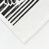 Badminton Ninja Shuttle Fleece Deken (Hoek)