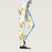 Badminton Pattern - Badminton Leggings - Shuttle (Rechts)