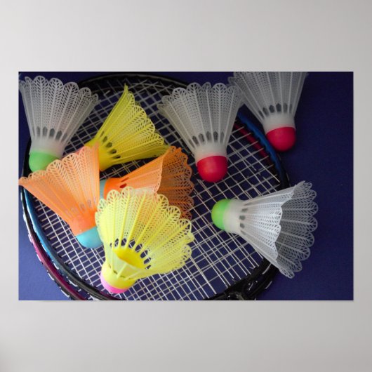 Badminton Photo Poster (Voorkant)