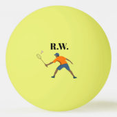 Badminton Pingpongballen (Achterkant)