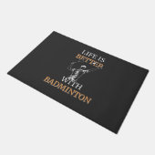 Badminton Player Deurmat (Schuin)