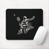 Badminton Player Shuttle Muismat (Met muis)