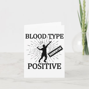 Badminton Positieve Shuttle Court Game Sport Badmi Kaart