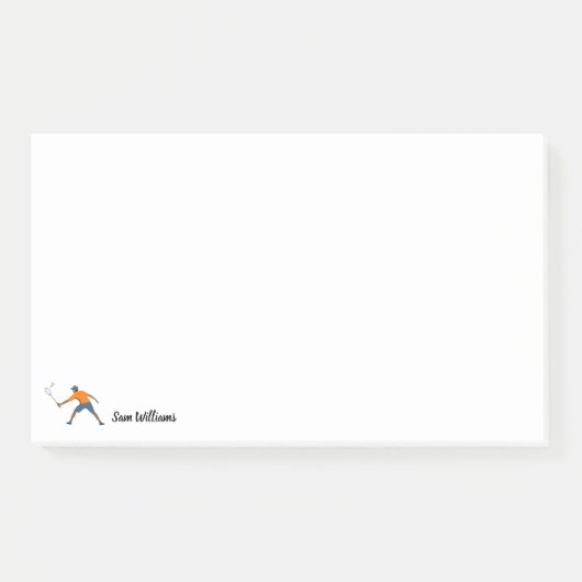Badminton Post-it® Notes (Voorkant)