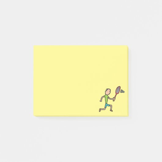 Badminton Post-it® Notes (Voorkant)