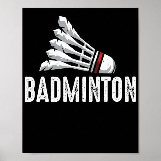 Badminton Poster (Voorkant)