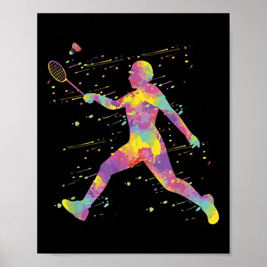Badminton  poster (Voorkant)