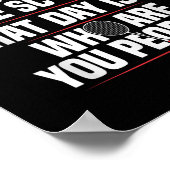 Badminton Racket Dien Shuttle Player Badminton PL Poster (Hoek)