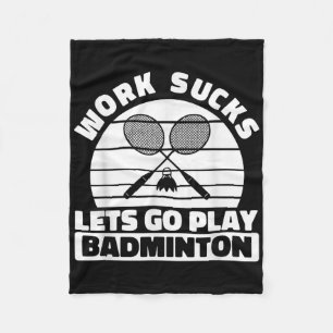 Badminton Racket Player Racket - Team Court Shutt Fleece Deken