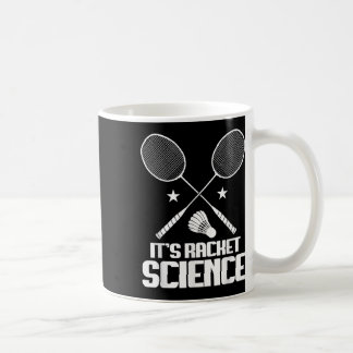 Badminton Racket Science Shuttle Player Badminton Koffiemok