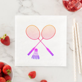 Badminton Rackets Shuttlecock Birdie Ombre Servet
