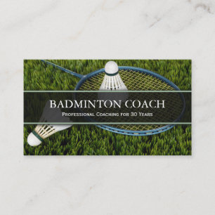 Badminton Raquet - Visitekaartje voor schoolcoach
