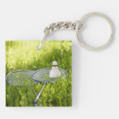 Badminton Set to Go Sleutelhanger (Achterkant)