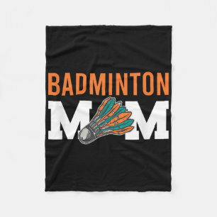 Badminton Shuttle Gezegden Fleece Deken