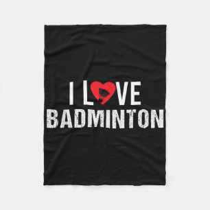 Badminton Shuttle Gezegden Fleece Deken