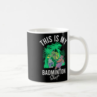 Badminton Shuttle Gezegden Koffiemok