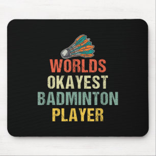 Badminton Shuttle Gezegden Muismat