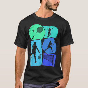 Badminton Shuttle Kids Boys Jeugd Mannen T-shirt