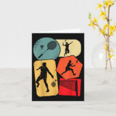 Badminton Shuttle Kinder Jongens Jeugd Mannen Kaart (Gele Bloem)