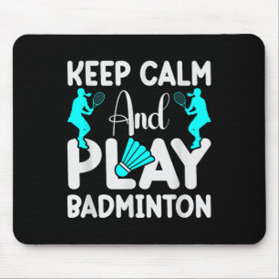 Badminton Shuttle Racket Badminton Speler 3 Muismat