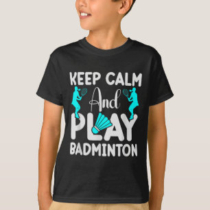 Badminton Shuttle Racket Badmintonspeler 3 T-shirt