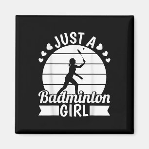 Badminton Shuttle Racket Racket - Gewoon een Badmi Magneet