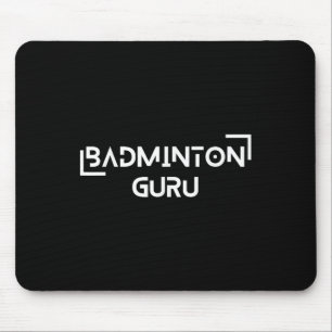 Badminton Shuttle Racket Sportkampioen Strategie Muismat