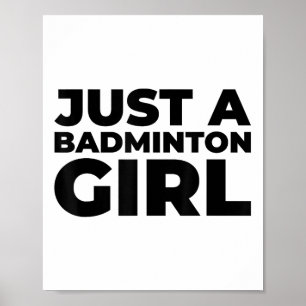 Badminton Shuttle Team Racket - Gewoon Een Badmint Poster