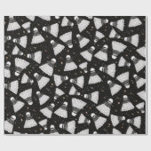 Badminton Shuttlecock Galaxy Cadeaupapier (Vlak)