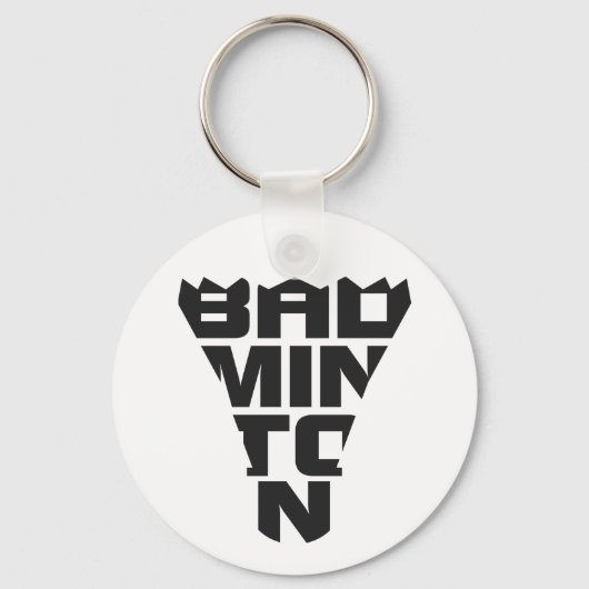 Badminton Sleutelhanger (Voorkant)