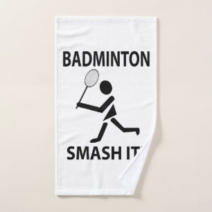 Badminton Smash It Sportspeler Coach Badminton Handdoek