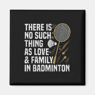 Badminton spel zo iets shuttle badminton speler magneet