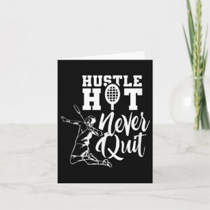 Badminton Sport Player Shuttle Lover Kaart