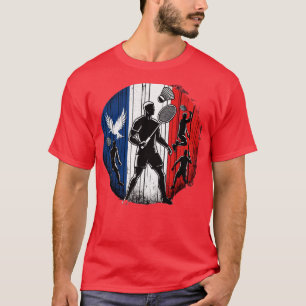Badminton sport  volutie Badminton T-shirt