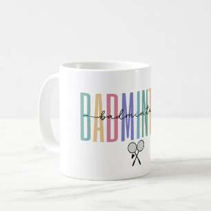 Badminton Sportief & Stijlvol Koffiemok