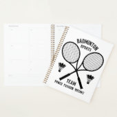 Badminton sportteam planner (Display)