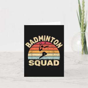 Badminton Squad voor mannen Shuttle Sport Kaart
