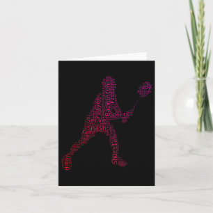 Badminton Squash Badminton Speler Shuttle Kaart