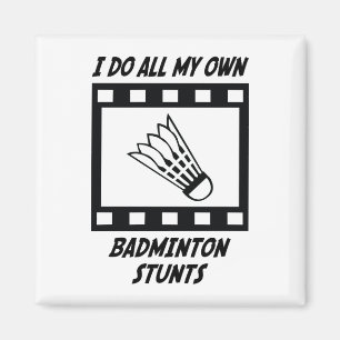 Badminton Stunts Magneet