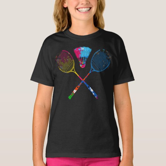 Badminton T-shirt (Voorkant)