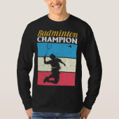 Badminton T-shirt (Voorkant)