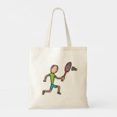 Badminton Tote Bag (Achterkant)