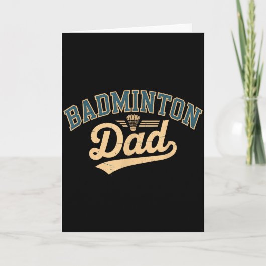 Badminton Vader Kaart (Voorkant)