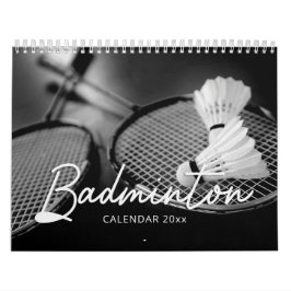 Badminton Wall Agenda Kalender