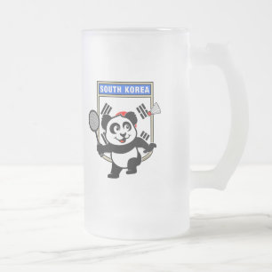 Badminton Zuid-Korea Panda Matglas Bierpul